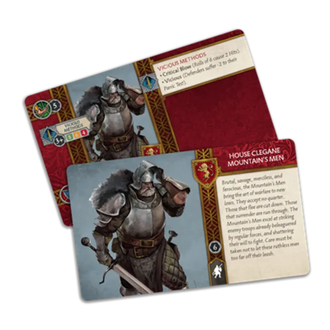 COOL MINI OR NOT A Song Of Ice & Fire The Mountain's Men - Billede 2