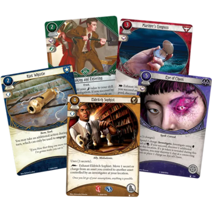 FANTASY FLIGHT GAMES Arkham Horror LCG In Too Deep - Billede 2