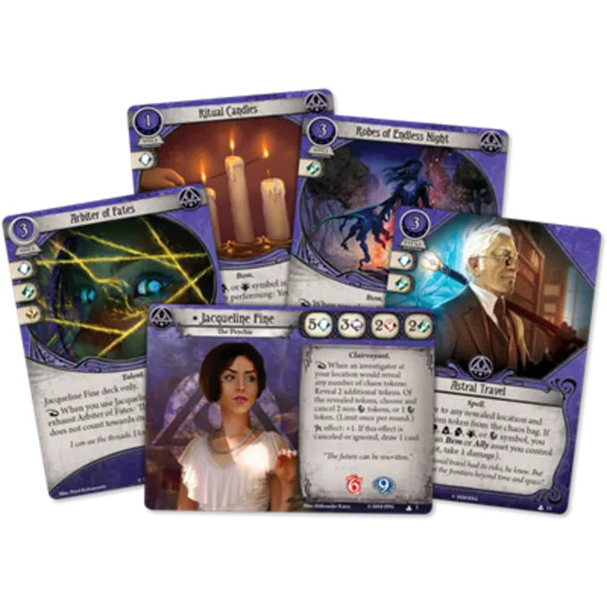 FANTASY FLIGHT GAMES Arkham Horror LCG Jacqueline Fine Investigator D. - Billede 2