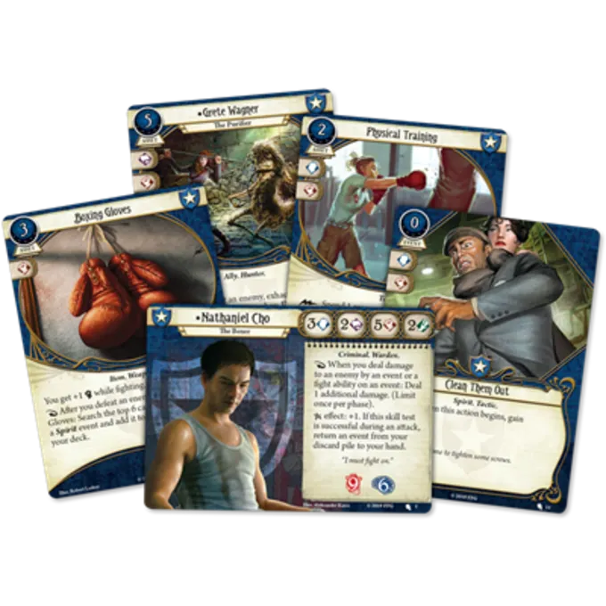 FANTASY FLIGHT GAMES Arkham Horror LCG Nathaniel Cho Investigator Deck - Billede 2