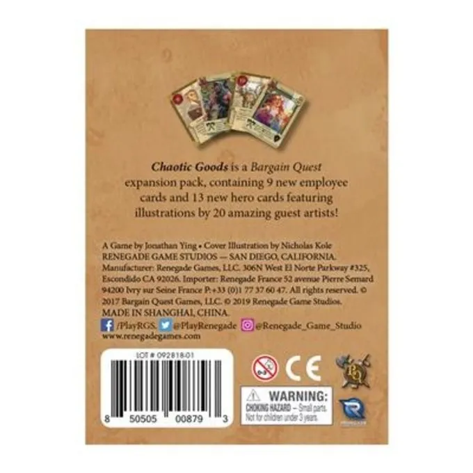RENEGADE Bargain Quest Chaotic Goods - Billede 2