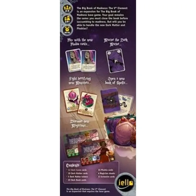 IELLO Big Book Of Madness Exp. The 5th Element - Billede 3