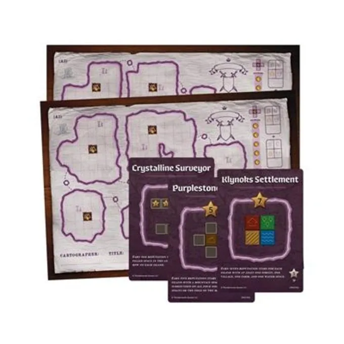 THUNDERWORKS GAMES Cartographers Heroes Map Pack 2 Affril - Billede 2