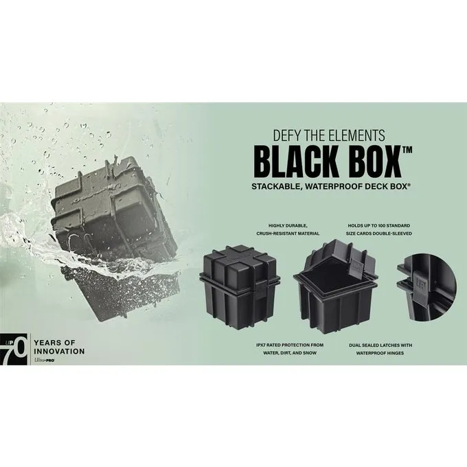 ULTRA PRO DECKBOX Black Box - Billede 4