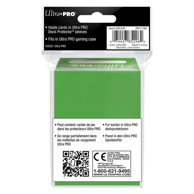ULTRA PRO DECKBOX Lime Green - Billede 2