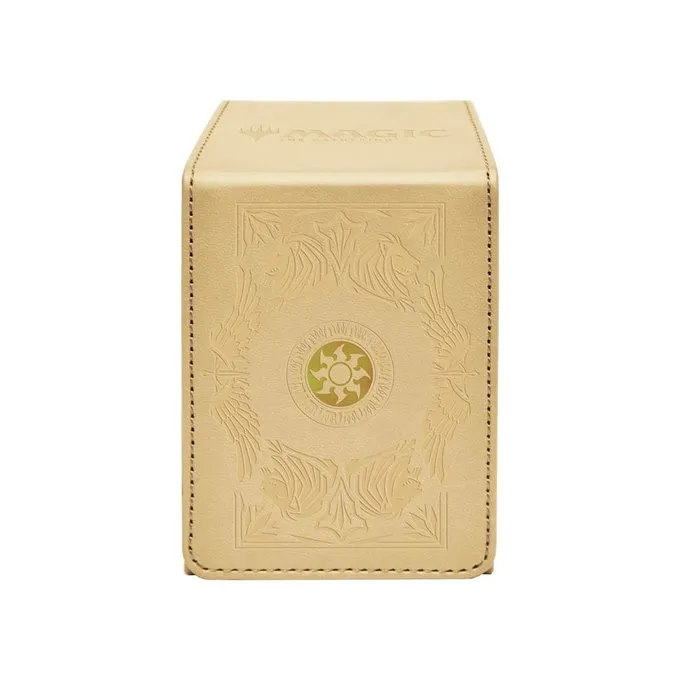 ULTRA PRO DECKBOX MTG Mana 7 Alcove Flip Box - Plains