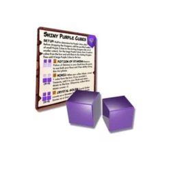 PHASE SHIFT GAMES Dungeon Drop Shiny Purple Cubes