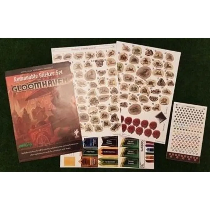 SINISTER FISH GAMES Gloomhaven Removable Sticker Set - Billede 2