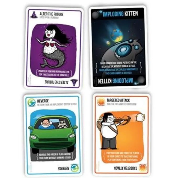 EXPLODING KITTENS Imploding Kittens Expansion - Billede 3