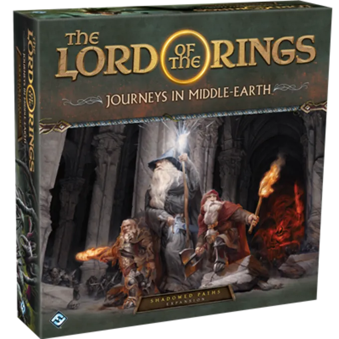 FANTASY FLIGHT GAMES LotR Journeys In Middle Earth Shadowed Paths