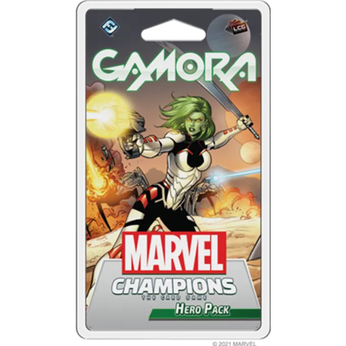 FANTASY FLIGHT GAMES Marvel LCG Champions Gamora Hero Pack