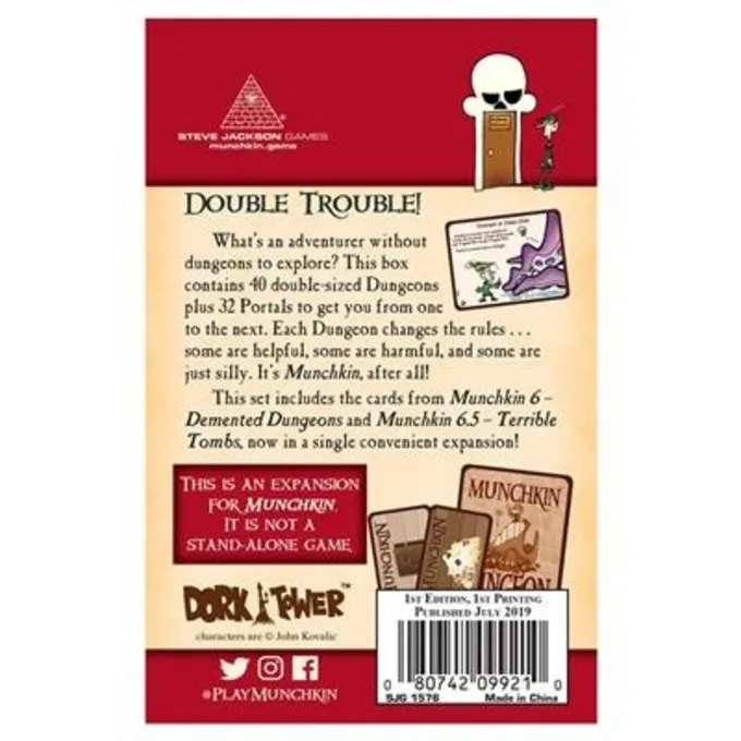 STEVE JACKSON GAMES Munchkin 6 Double Dungeons - Billede 2