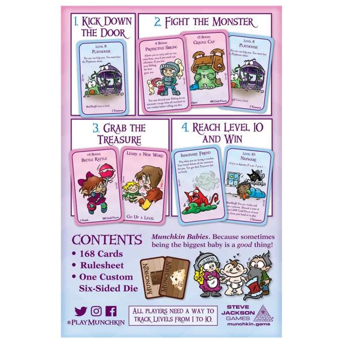 STEVE JACKSON GAMES Munchkin Babies - Billede 2