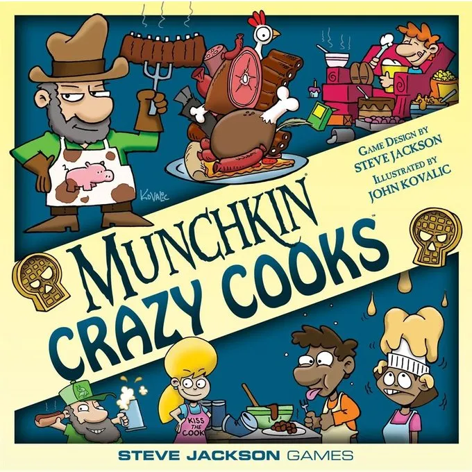 STEVE JACKSON GAMES Munchkin Crazy Cooks Deluxe - Billede 2
