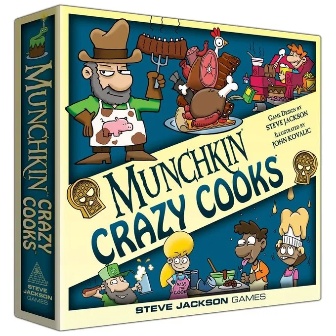 STEVE JACKSON GAMES Munchkin Crazy Cooks Deluxe