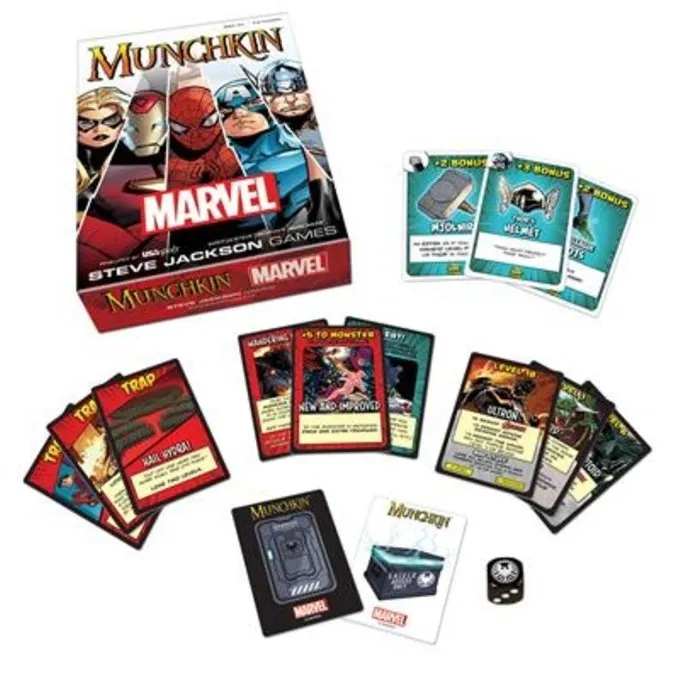 USAOPOLY Munchkin Marvel - Billede 3