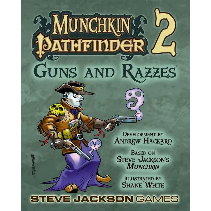 STEVE JACKSON GAMES Munchkin Pathfinder 2 Guns And Razzes - Billede 2