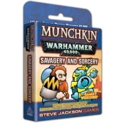 STEVE JACKSON GAMES Munchkin Warhammer 40k Savagery And Sorcery