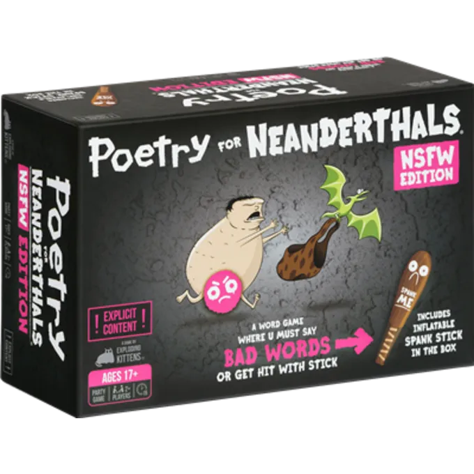 EXPLODING KITTENS Poetry For Neanderthals NSFW