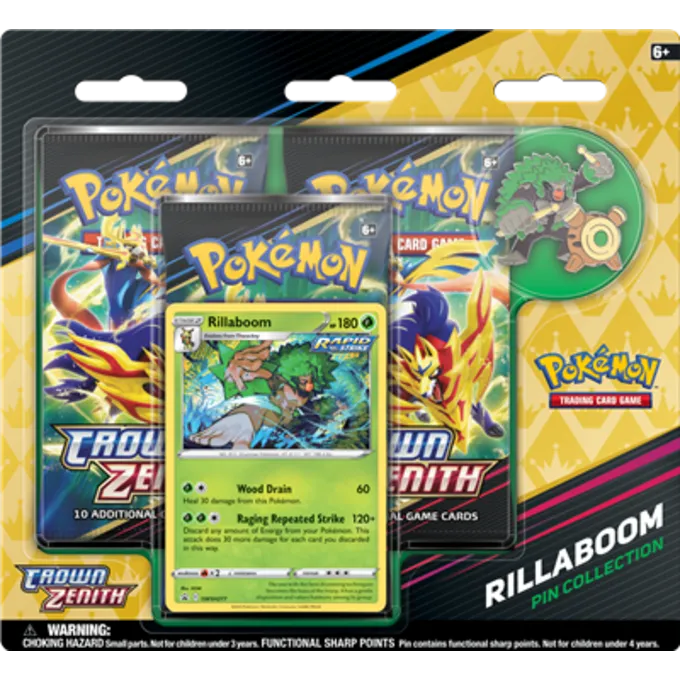 POKEMON USA POK TCG Crown Zenith Pin Box Collection - Billede 3