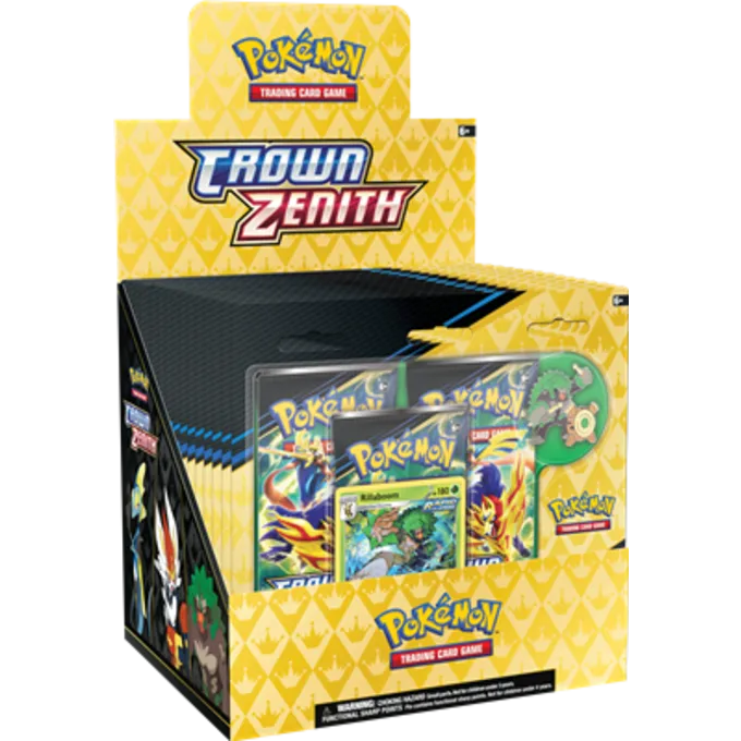 POKEMON USA POK TCG Crown Zenith Pin Box Collection