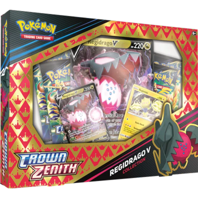 POKEMON USA POK TCG Crown Zenith Regidrago Regieleki V - Billede 2