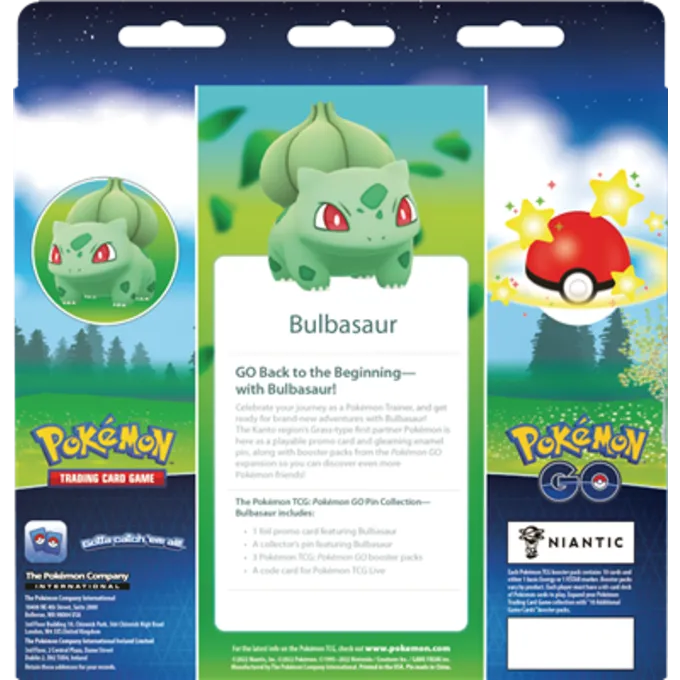 POKEMON USA POK TCG GO Pin Box Collection - Billede 3