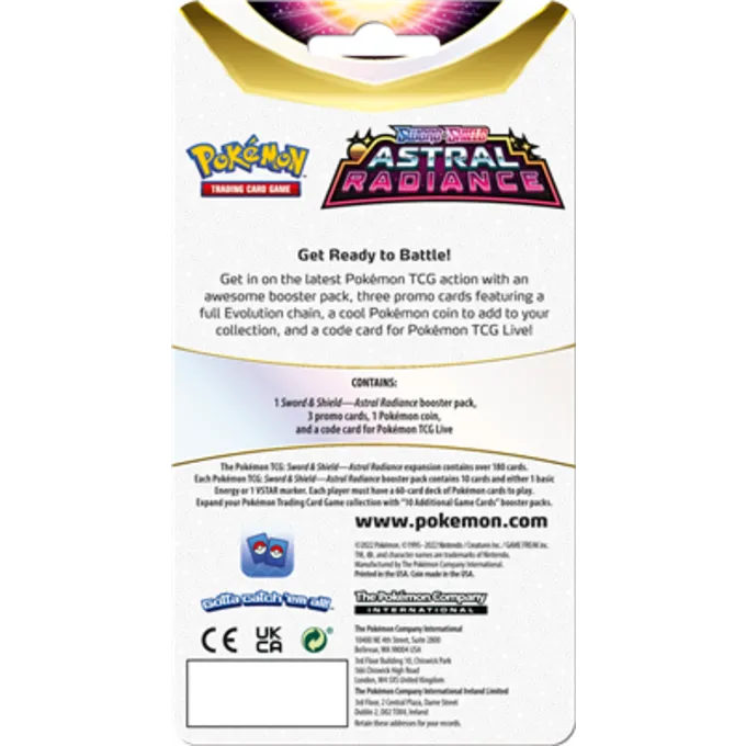 POKEMON USA POK TCG Sword & Shield Astral Radiance Prem Check - Billede 3