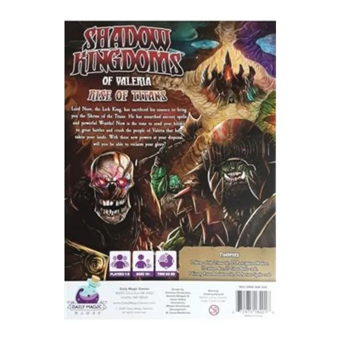 DAILY MAGIC GAMES Shadow Kingdoms Of Valeria Rise Of Titans - Billede 4