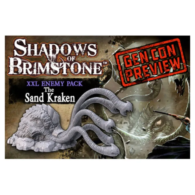 FLYING FROG PROD. Shadows Of Brimstone Sand Kraken XXL Enemy Pack