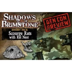 FLYING FROG PROD. Shadows Of Brimstone Scourge Rats Enemy Pack