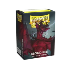 DRAGON SHIELD SLEEVES Dragon Shield Blood Red (100ct)