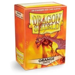 DRAGON SHIELD SLEEVES Dragon Shield MATTE - Orange (100ct)