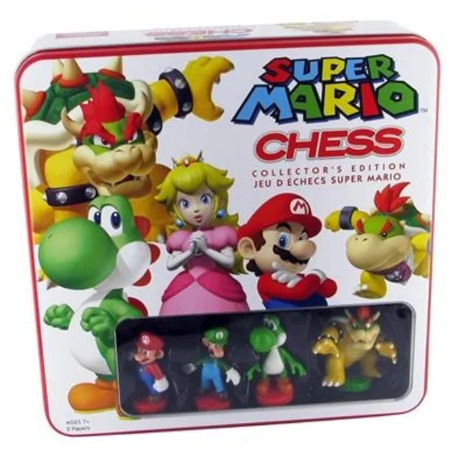 USAOPOLY Super Mario Chess Tin