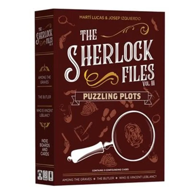 INDIE BOARDS & CARDS The Sherlock Files Puzzling Plots