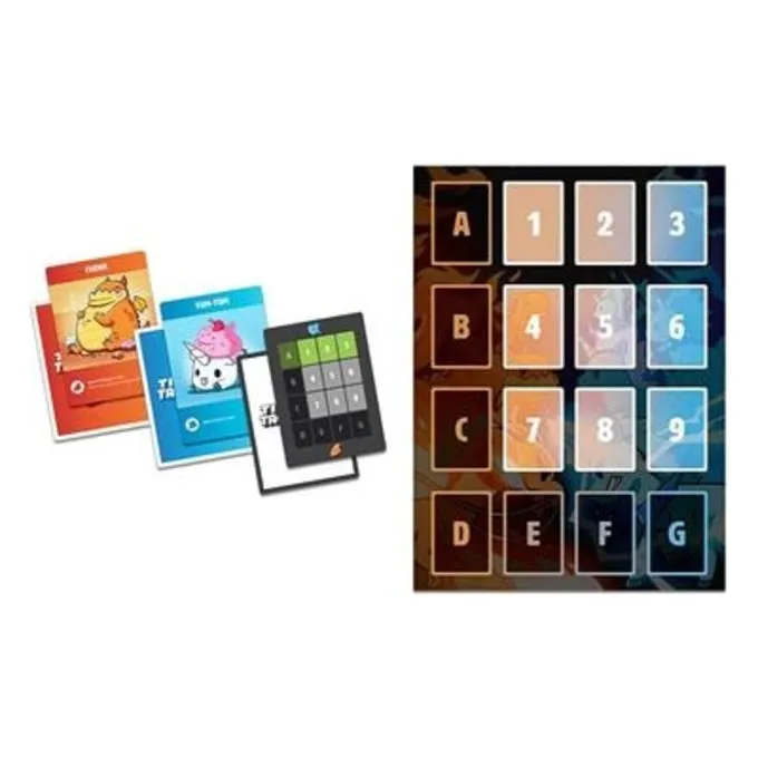 TEETURTLE Tic Tac KO Dragons Vs Unicorns - Billede 3