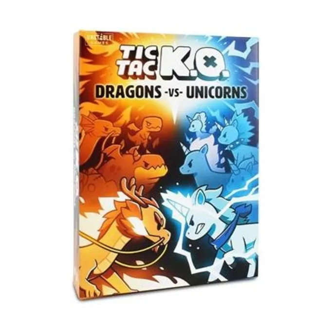 TEETURTLE Tic Tac KO Dragons Vs Unicorns