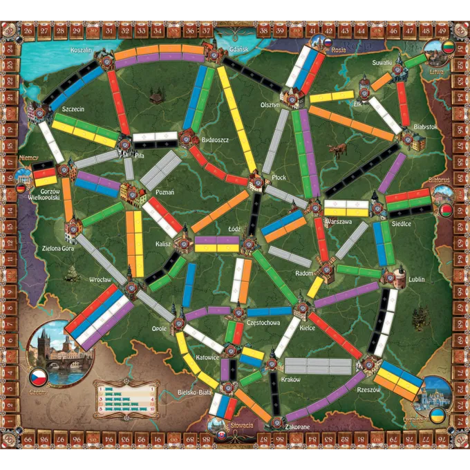DAYS OF WONDER Ticket To Ride - Polska - Billede 2