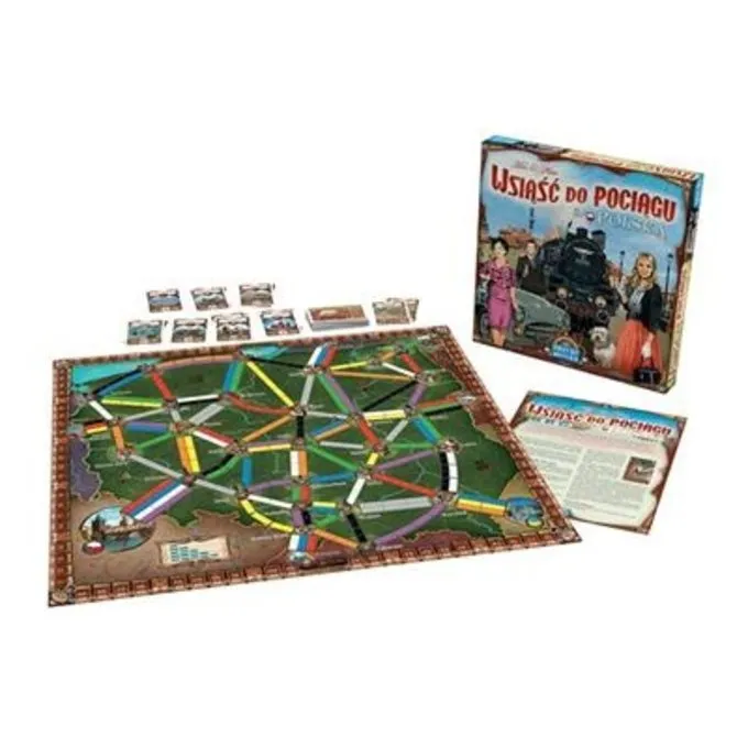 DAYS OF WONDER Ticket To Ride - Polska - Billede 3