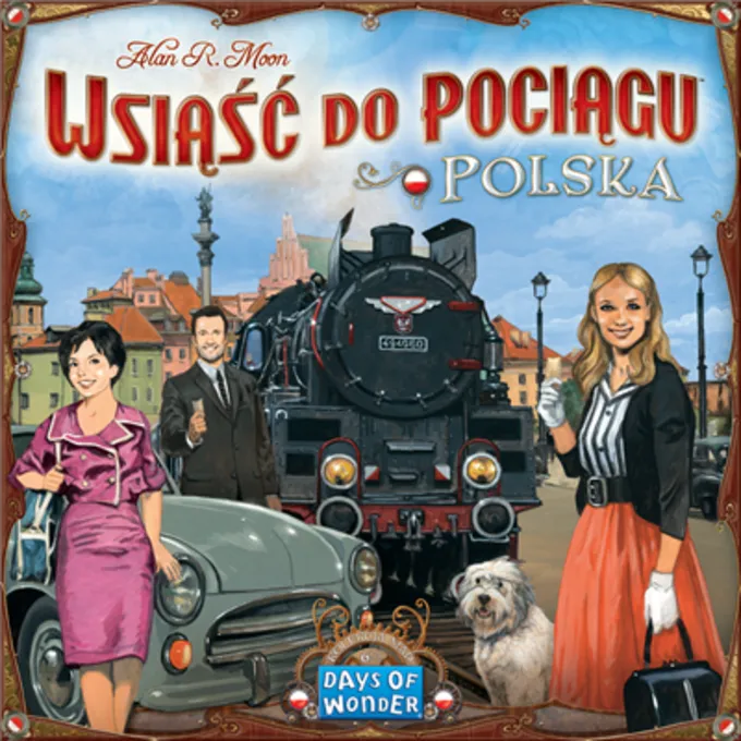 DAYS OF WONDER Ticket To Ride - Polska - Billede 4